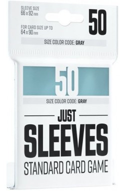 Just Sleeves - Standard Card Game Clear 66 x 92mm (50) Just Sleeves - Standard Card Game Clear 66 x 92mm (50)
