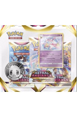 Pokémon TCG Astral Radiance - 3 Pack Blister (Sylveon)