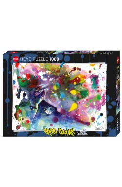 Free Colours: Meow - Puzzel (1000)