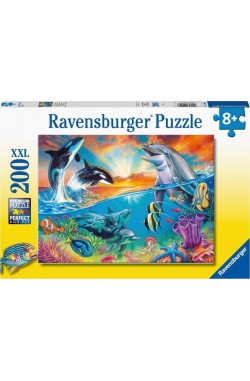 Oceaanbewoners XXL - Puzzel (200) Oceaanbewoners XXL - Puzzel (200)