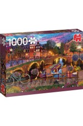 Premium Collection Puzzel Amsterdam Canals - Puzzel (1000)