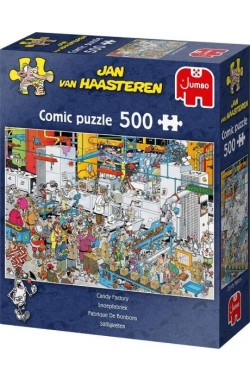 Jan van Haasteren: Snoepfabriek - Puzzel (500)