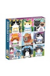 Bookish Cats - Puzzel (500) Bookish Cats - Puzzel (500)