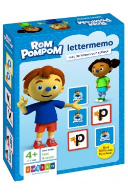 Rompompom Lettermemo (4-6 jaar) Rompompom Lettermemo (4-6 jaar)