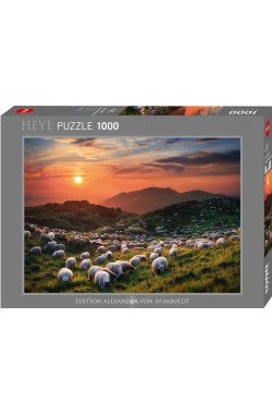 Sheep and Volcanoes - Puzzel (1000)