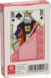 Speelkaarten bridge karton rood 55-delig