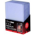 Ultra Pro Premium Toploaders - 3x4 Clear Card Sleeves