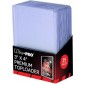 Ultra Pro Premium Toploaders - 3x4 Clear Card Sleeves