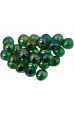 Chessex Glass Gaming Stones - Iridized Green