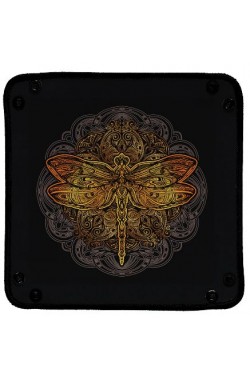 Neoprene Dice Tray - Dragonfly