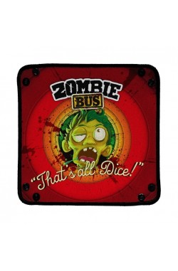 Neoprene Dice Tray - Zombie Bus - That's all dice Neoprene Dice Tray - Zombie Bus - That's all dice