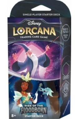Disney Lorcana: Rise of the Floodborn Starter Deck Merlin/Tiana