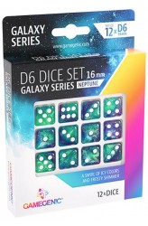 Gamegenic D6 Dice Set Galaxy Series: Neptune
