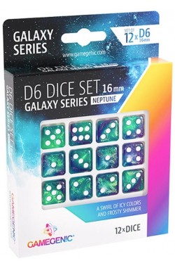 Gamegenic D6 Dice Set Galaxy Series: Neptune Gamegenic D6 Dice Set Galaxy Series: Neptune