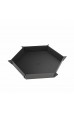 Gamegenic - Magnetic Dice Tray Hexagonal: Black/Gray Gamegenic - Magnetic Dice Tray Hexagonal: Black/Gray