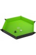 Gamegenic - Magnetic Dice Tray Hexagonal: Black/Green Gamegenic - Magnetic Dice Tray Hexagonal: Black/Green