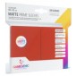 Gamegenic Sleeves: Matte Prime Sleeves 66x91mm Rood (100 stuks)