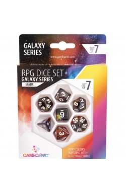 Gamegenic RPG Dice Set Galaxy Series: Mars Gamegenic RPG Dice Set Galaxy Series: Mars