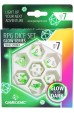 Gamegenic RPG Dice Set Glow Series: Toxic Stones Gamegenic RPG Dice Set Glow Series: Toxic Stones