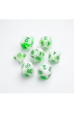 Gamegenic RPG Dice Set Glow Series: Toxic Stones Gamegenic RPG Dice Set Glow Series: Toxic Stones