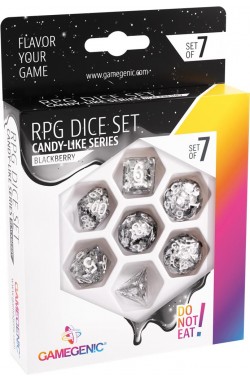 Gamegenic RPG Dice Set Candy-Like Series: Blackberry