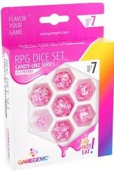 Gamegenic RPG Dice Set Candy-Like Series: Raspberry