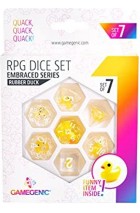 Gamegenic RPG Dice Set Embraced Series: Rubber Duck