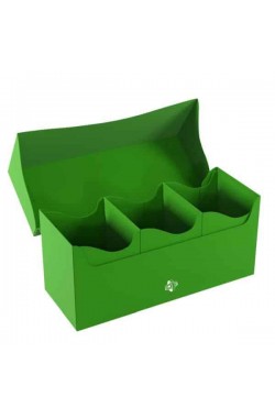 Gamegenic Deckbox: Triple Deck Holder 300+ XL - Green Gamegenic Deckbox: Triple Deck Holder 300+ XL - Green