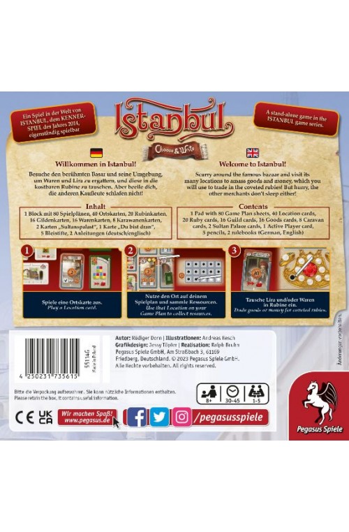 Istanbul: Choose and Write