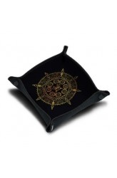 Neoprene Dice Tray - Aztec Fresco