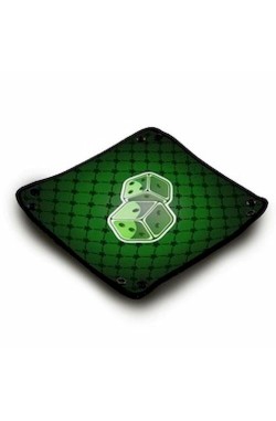 Neoprene Dice Tray - Groen Neoprene Dice Tray - Groen