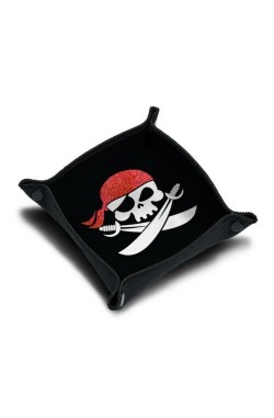 Neoprene Dice Tray - Pirate Bandana Neoprene Dice Tray - Pirate Bandana