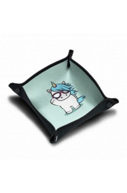 Neoprene Dice Tray - Small Hello Unicorn
