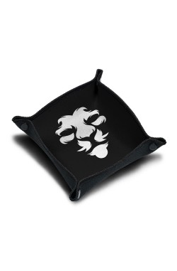 Neoprene Dice Tray - White Lion