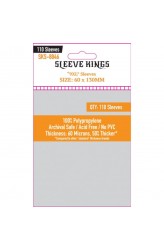 Sleeve Kings 9XL Card Sleeves (60x130mm) - 110 stuks