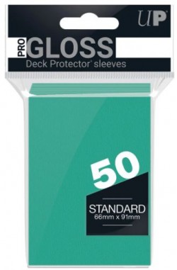 Ultra Pro Card Sleeves Standard Aqua 66x91mm (50 stuks)