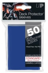 Ultra Pro Card Sleeves Standard Blauw 66x91mm (50 stuks)