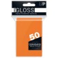 Ultra Pro Card Sleeves Standard Oranje 66x91mm (50 stuks)