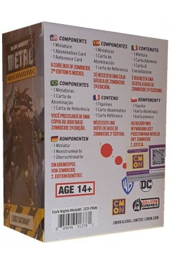 Zombicide: 2nd Edition – Dark Nights Metal: Pack 5 Zombicide: 2nd Edition – Dark Nights Metal: Pack 5