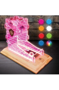 ENHANCE Tabletop LED Dice Tower with 7pc Dice Set ENHANCE Tabletop LED Dice Tower with 7pc Dice Set