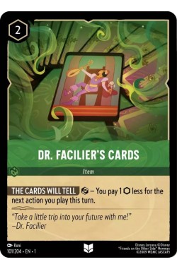Dr. Facilier's Cards