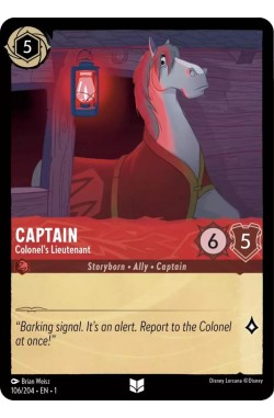 Captain - Colonel's Lieutenant