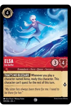 Elsa - Ice Surfer