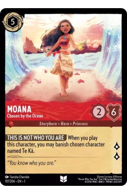 Moana - Chosen by the Ocean