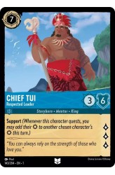 Chief Tui - Respected Leader
