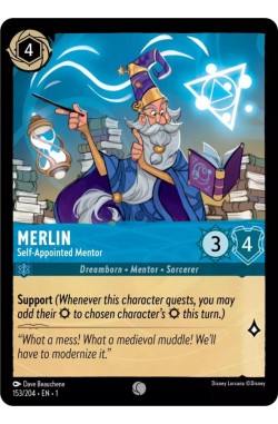 Merlin - Self-Appointed Mentor