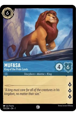 Mufasa - King of the Pride Lands