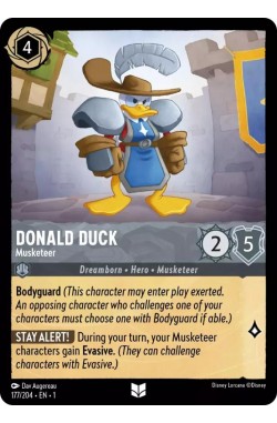 Donald Duck - Musketeer