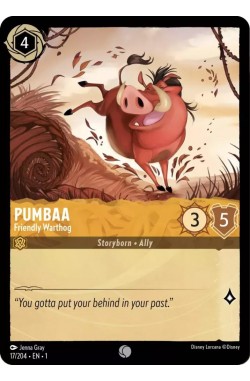 Pumbaa - Friendly Warthog