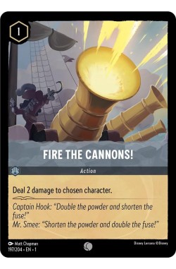 Fire the Cannons!